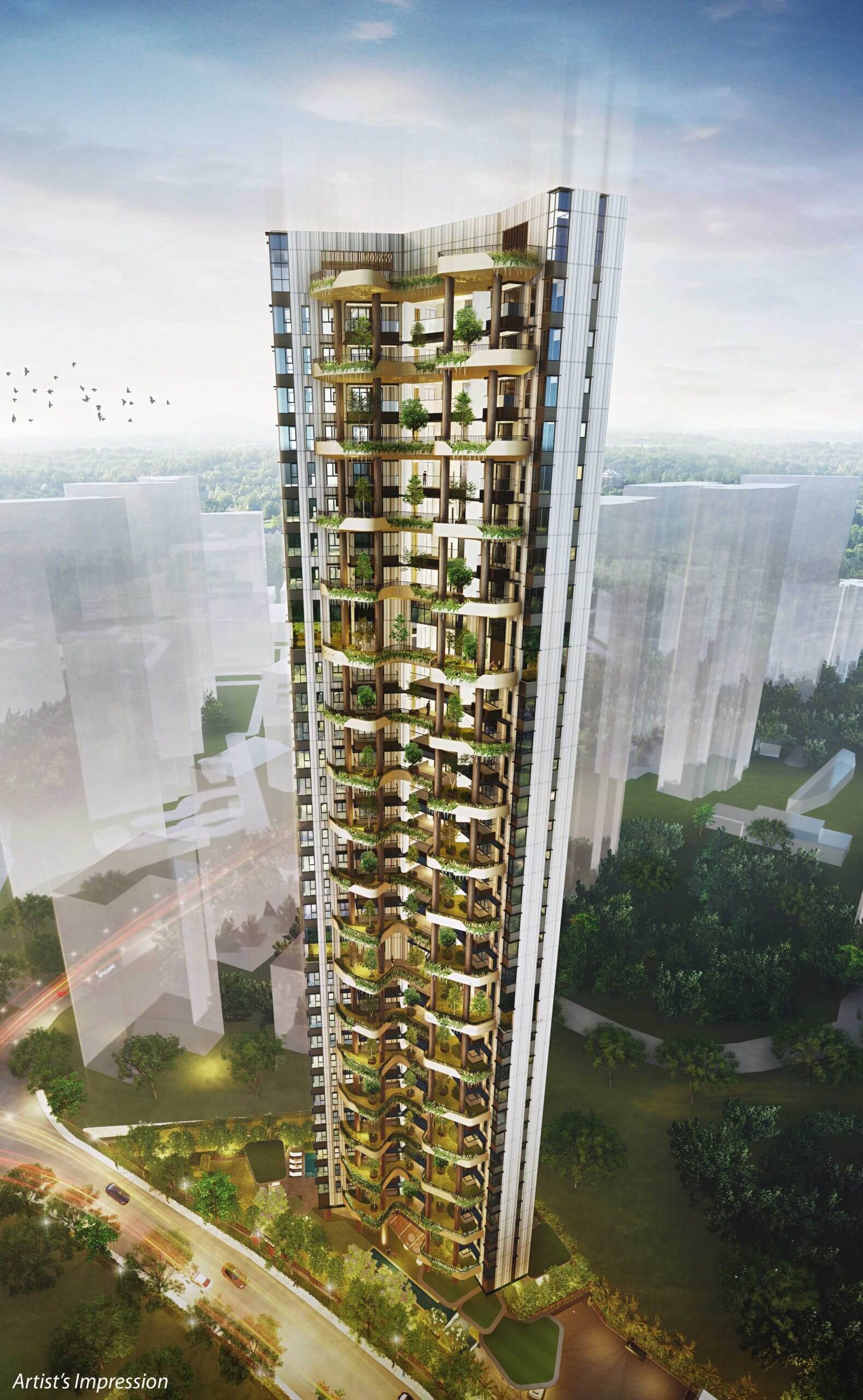 3 Draycott Park construction project of Welltech in Singapore